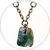 Moss Agate Necklace